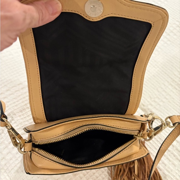 Rebecca Minkoff Tan Leather Crossbody Bag - Picture 6 of 6
